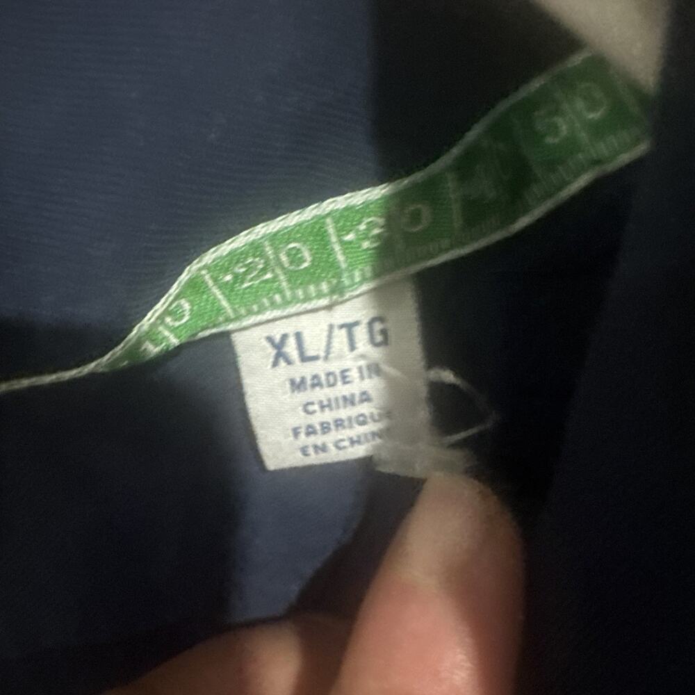 Tommy Bahama New England Patriots Stadium Camp Shirt Men’s XL Button Up Blue - Picture 7 of 10